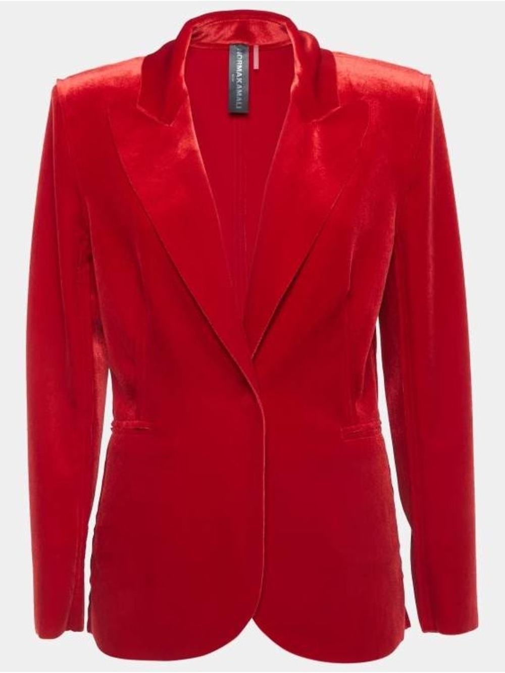 Norma Kamali Velvet Blazer